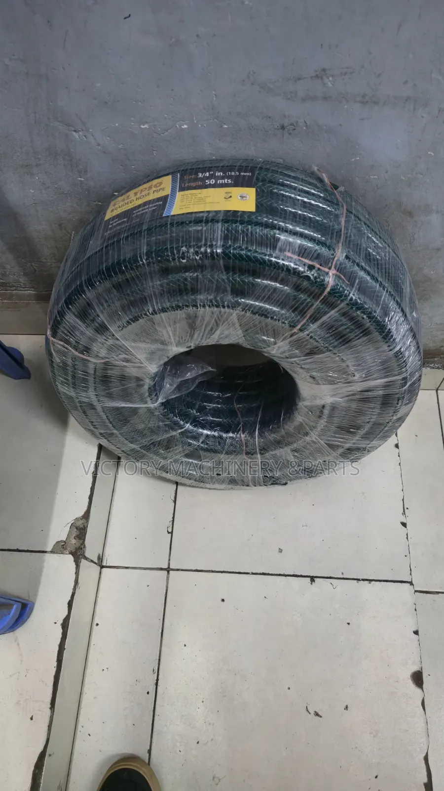 3/4x50m Green Braided Horse Pipe