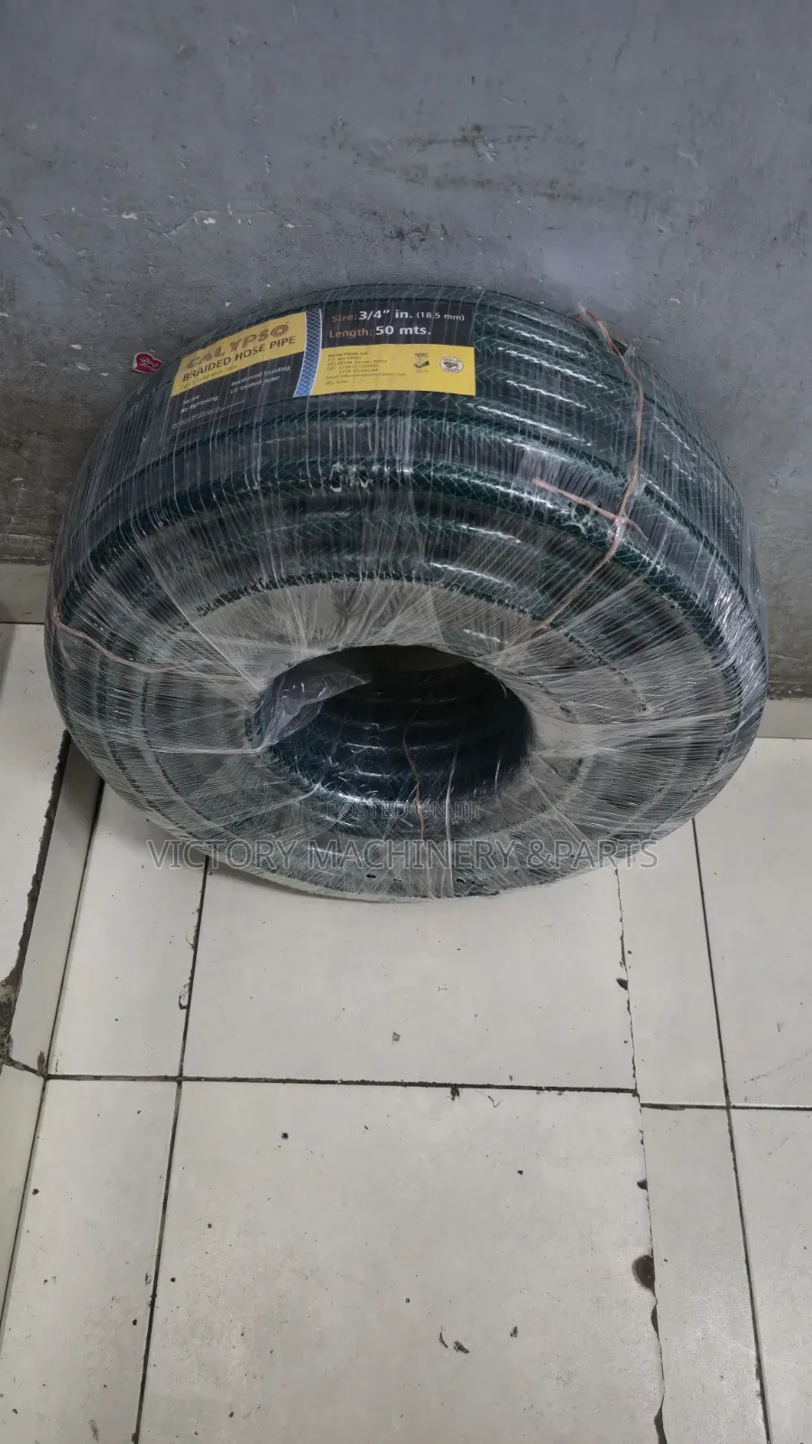 3/4x50m Green Braided Horse Pipe
