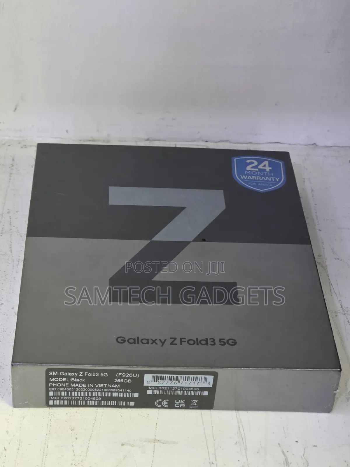 New Samsung Galaxy Z Fold3 5G 256 GB Blue