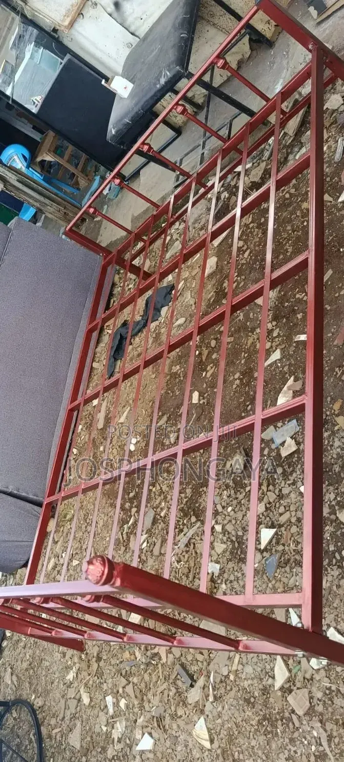 5 by 6 Copper Coloured Single Bed for Sale