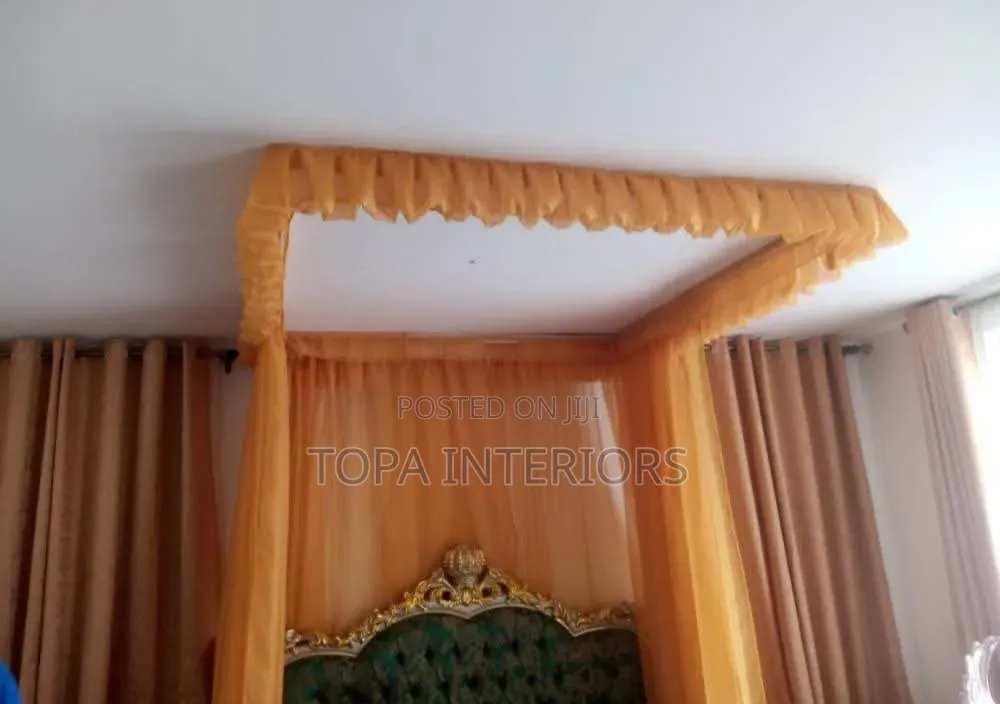 Sliding Ceiling Mosquito Nets Customised Based on Bed Sizes