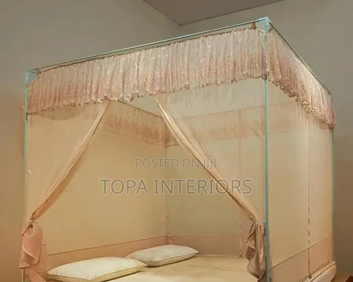 Washable 4 Stand Mosquito Net With 4 Doors