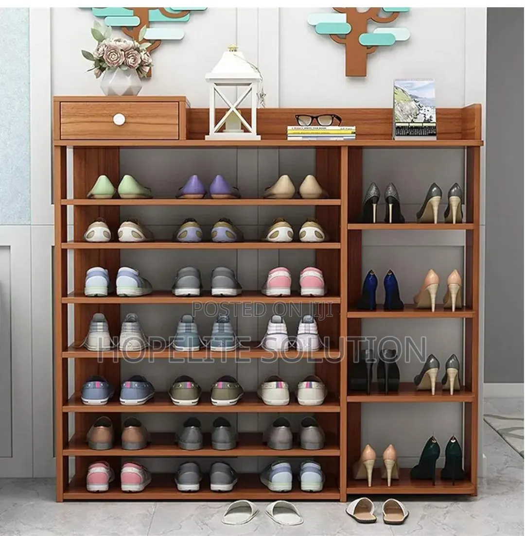 Wooden Shoe Rack Cabinet
