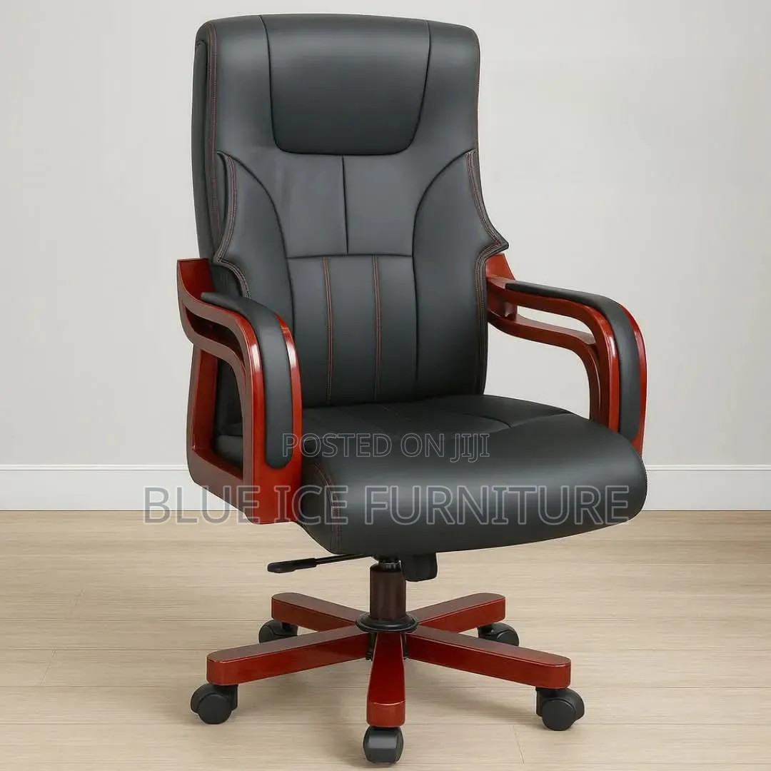 Wooden Arm Executive Chair