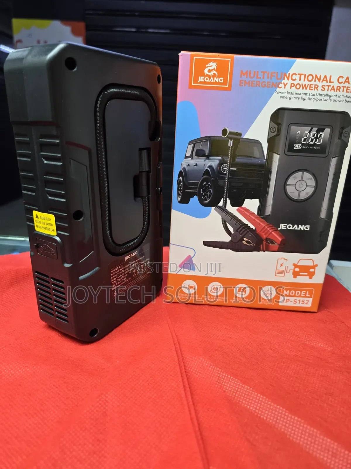 Jeoang Jp 152 Smart Car Jump Starter Air Pump Power Bank 4in1