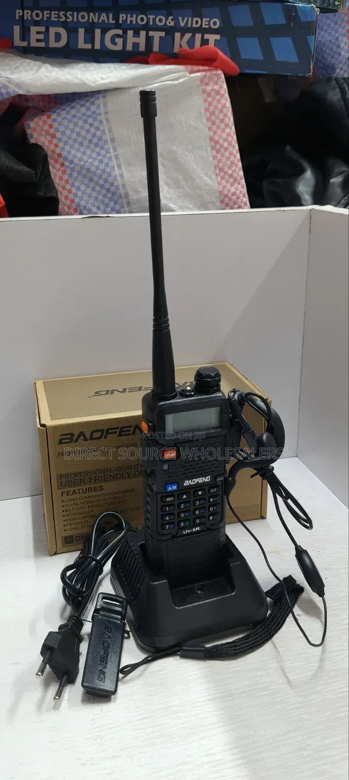 Baofeng Uv5r Plus Rechargeable Radio