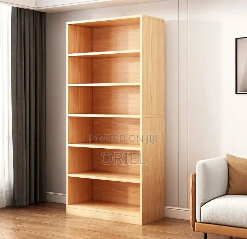 Office Bookshelf : 5 Tier Wooden Home Office Bookshelf