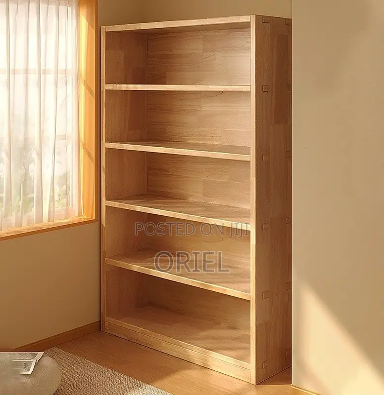 Office Bookshelf : 5 Tier Wooden Home Office Bookshelf