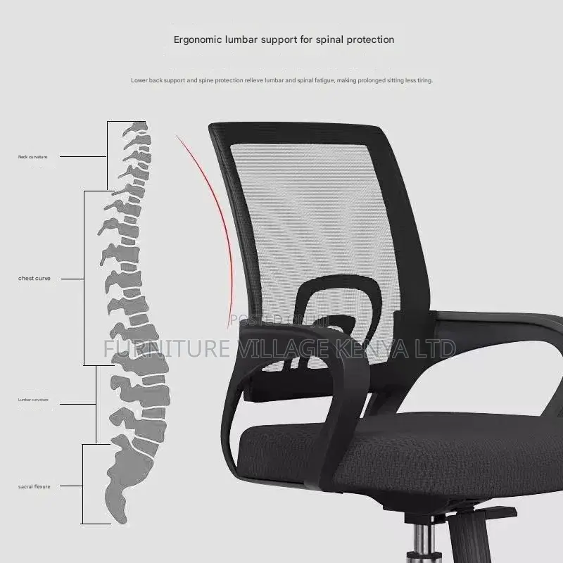 Simple Swivel Mesh Office Study Desk Chair