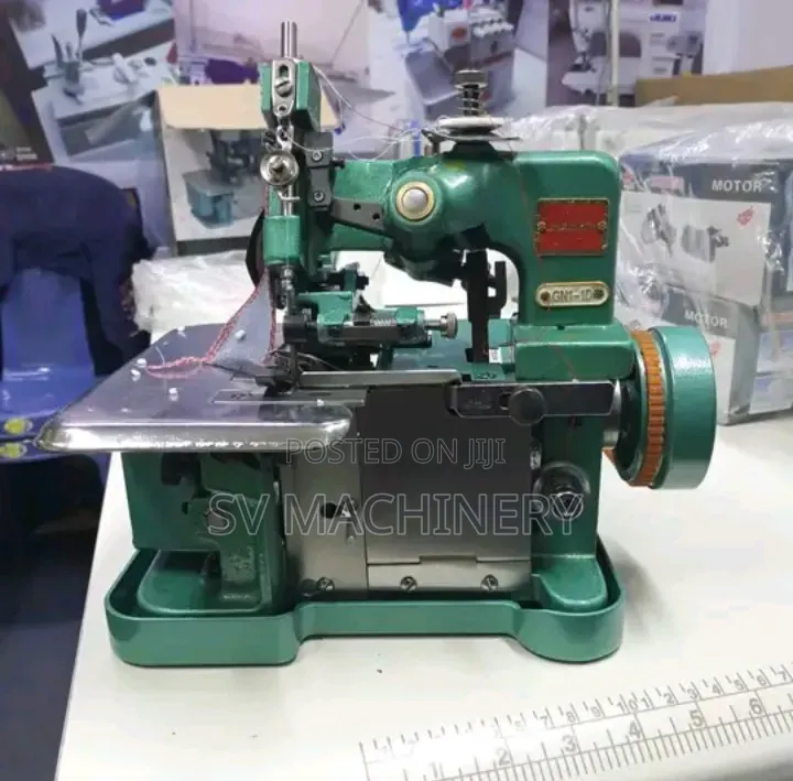 Heavy Duty Overlock Sewing Machine With Motor