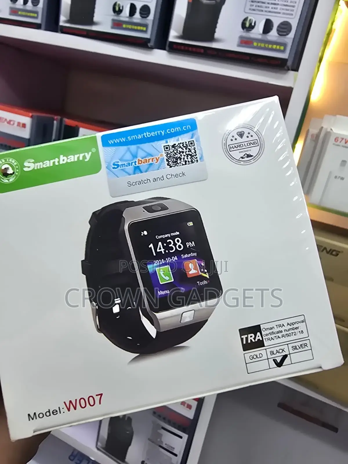 W007 Smart Watch Camera Sim Card Bluetooth Touchscreen