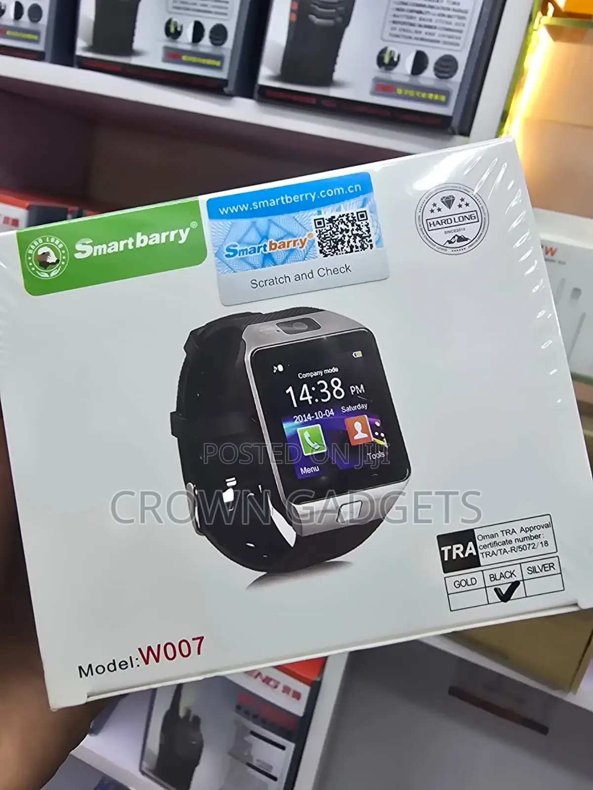 W007 Smart Watch Camera Sim Card Bluetooth Touchscreen