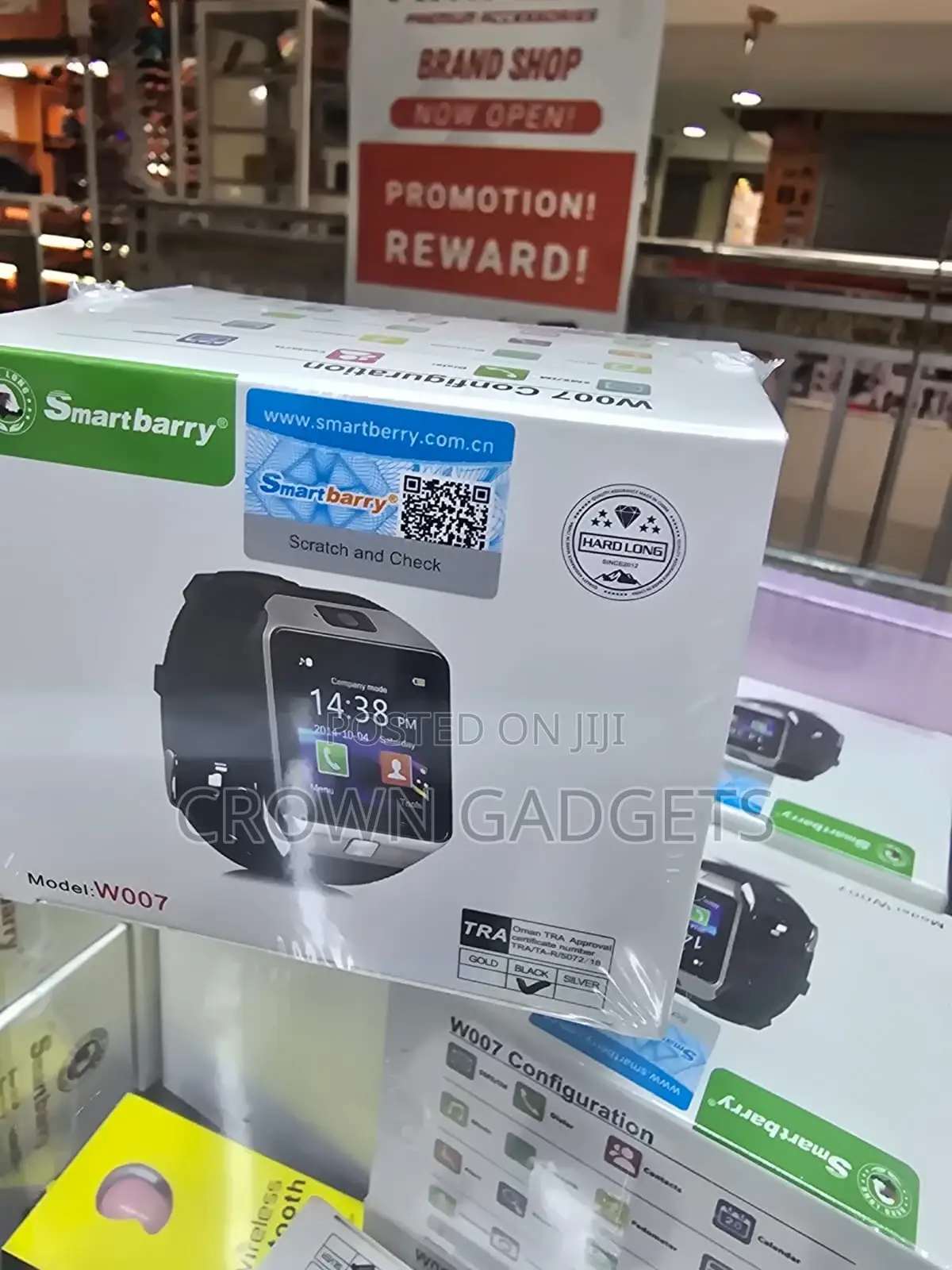 Smartberry W007 Smartwatch Standalone Call Sim Support