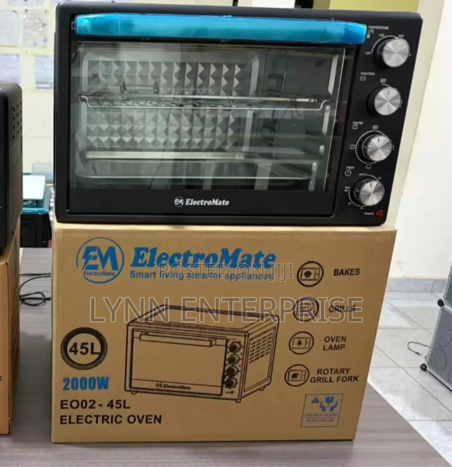 45 Litres Electromate Electric Oven