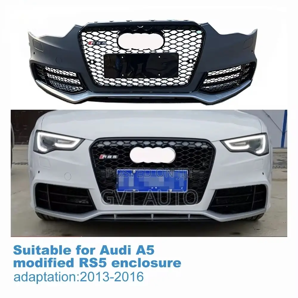 Audi A5 to Rs5 2013 -2016 Front Bumper Complete With Honeycomb Grill