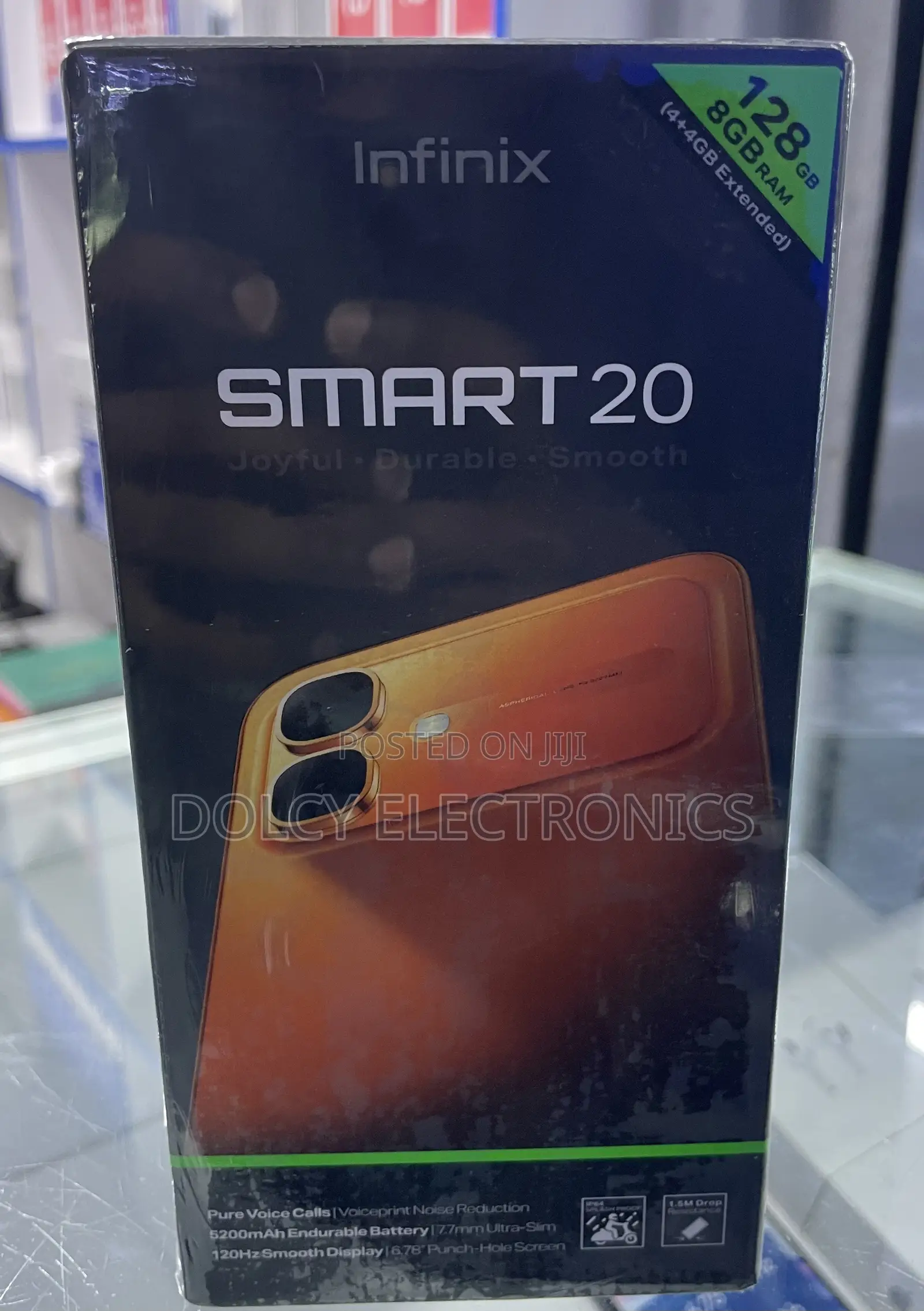 New Infinix Smart 20 128 GB Black