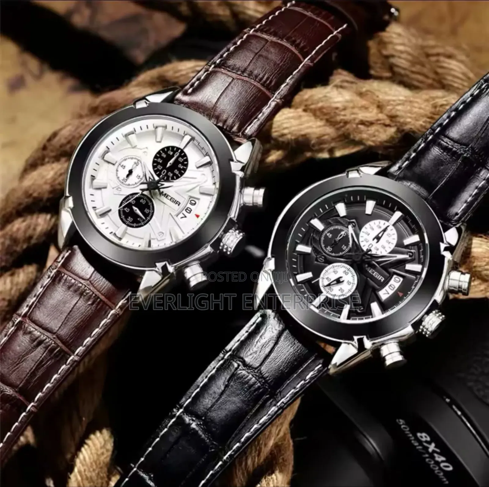 Megir Chronograph Gents Watch