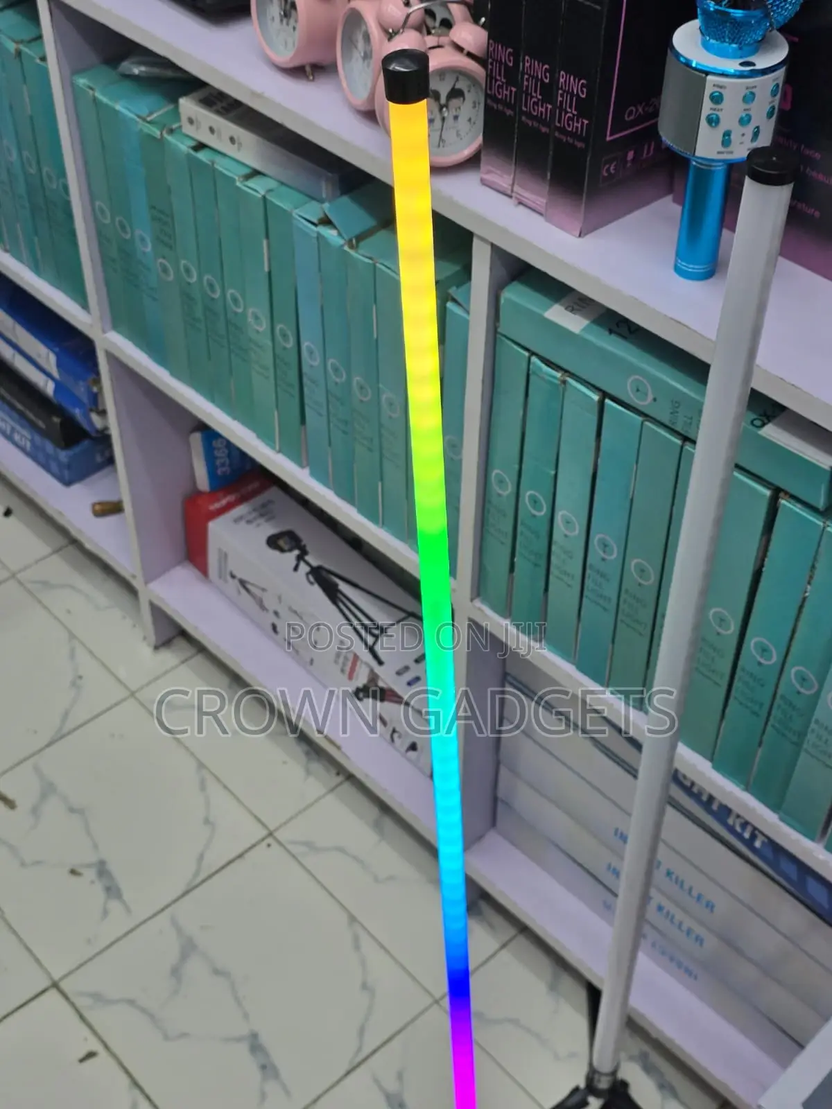 RGB Led Corner Floor Lamp App Control Mood Light Stand