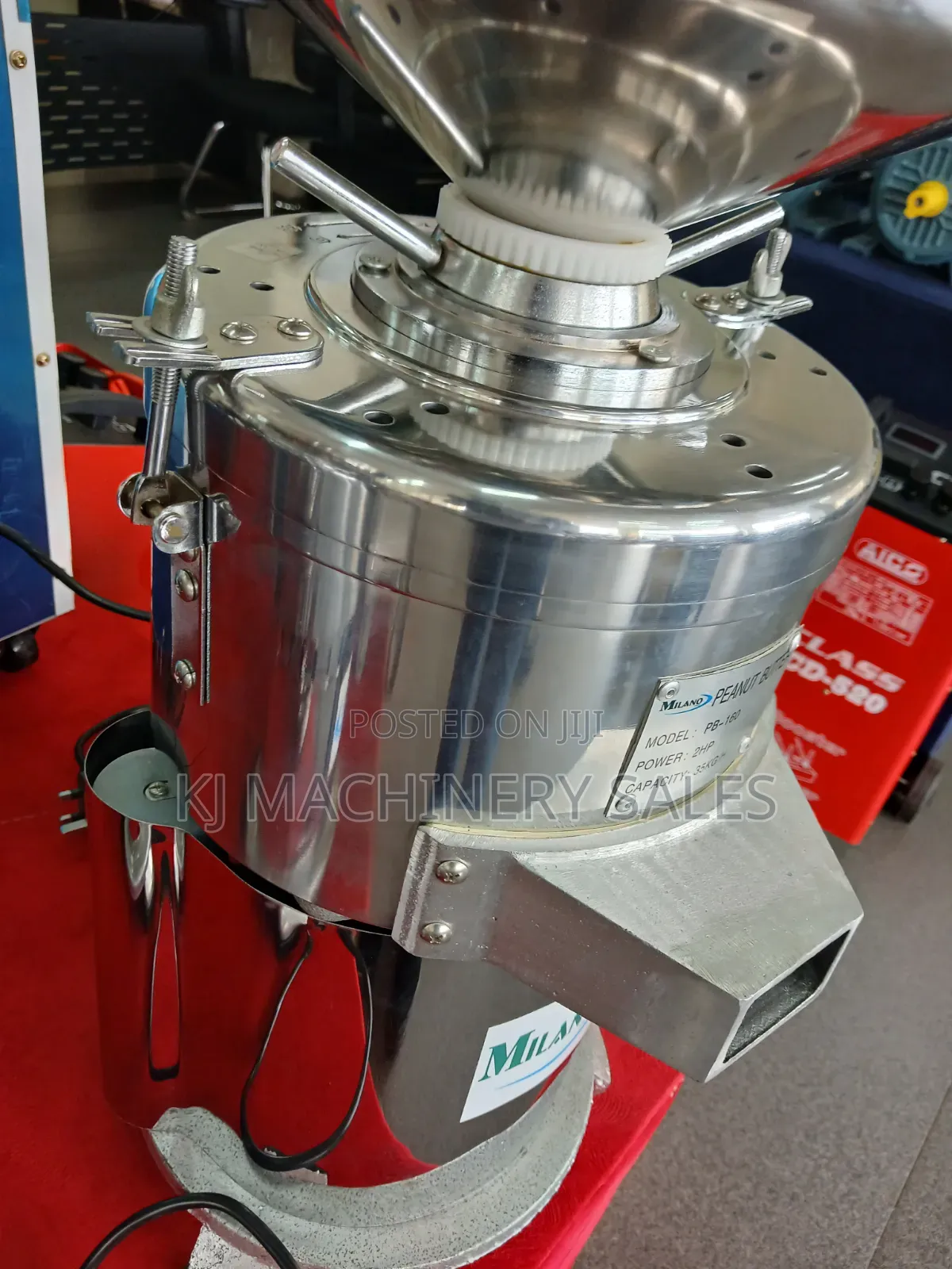 Industrial Peanut Butter Making Machine – Stainless Steel 35kg/H