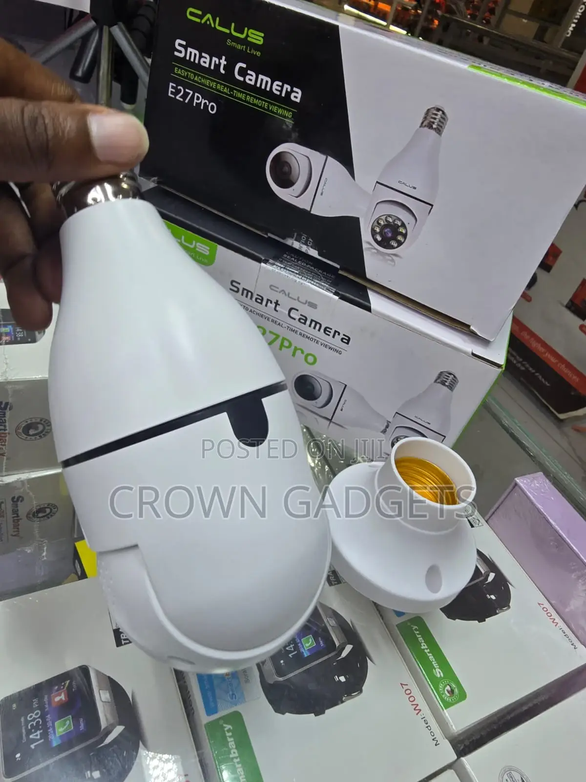 Calus E27 Smart Bulb Camera 360° Wifi Security Night Vision