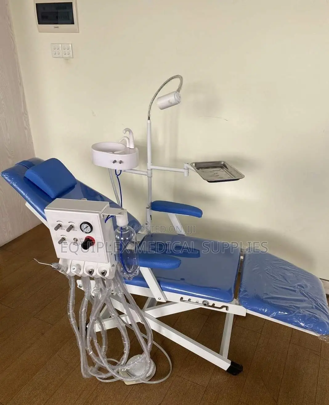 Portable Dental Chair / Dental Unit (Without Compressor, Foldable)
