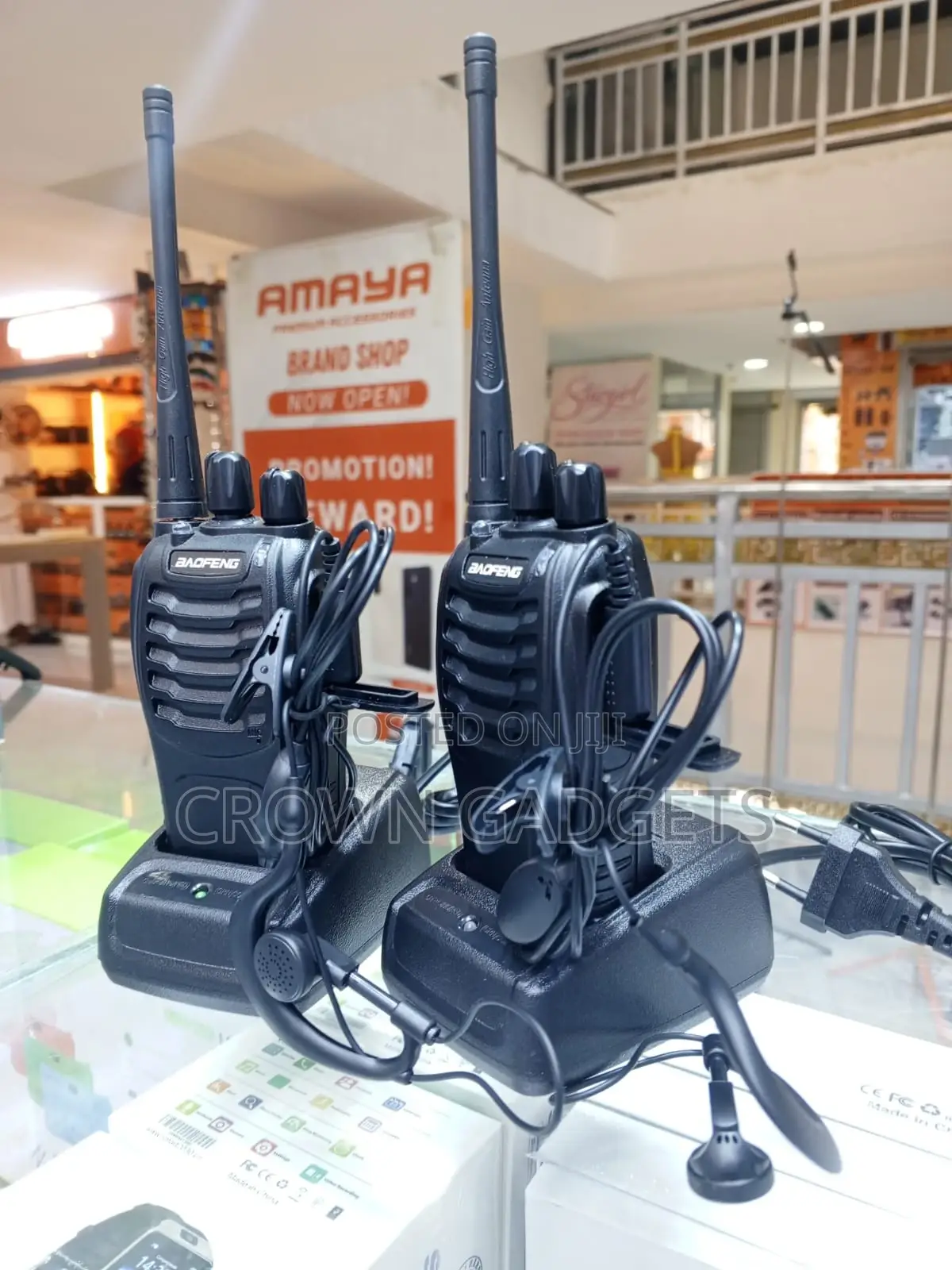 Baofeng Bf-888s Walkie Talkie 16 Channel Uhf 5km Range
