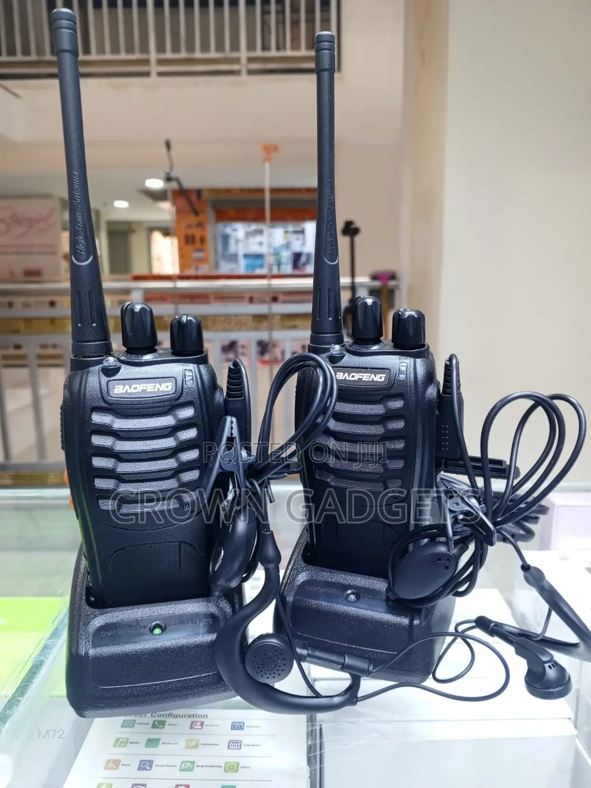 Baofeng B888s Walkie Talkie 1500mah Rechargeable Radio