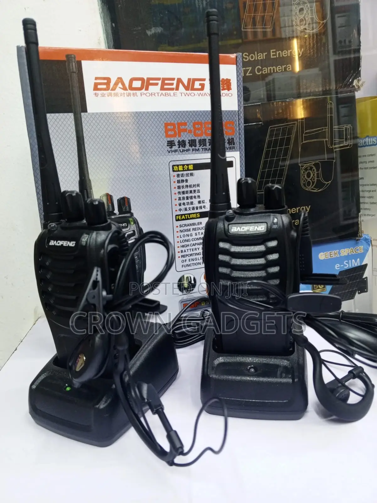 Baofeng Bf-888s Portable Two Way Radio 16 Channel Set