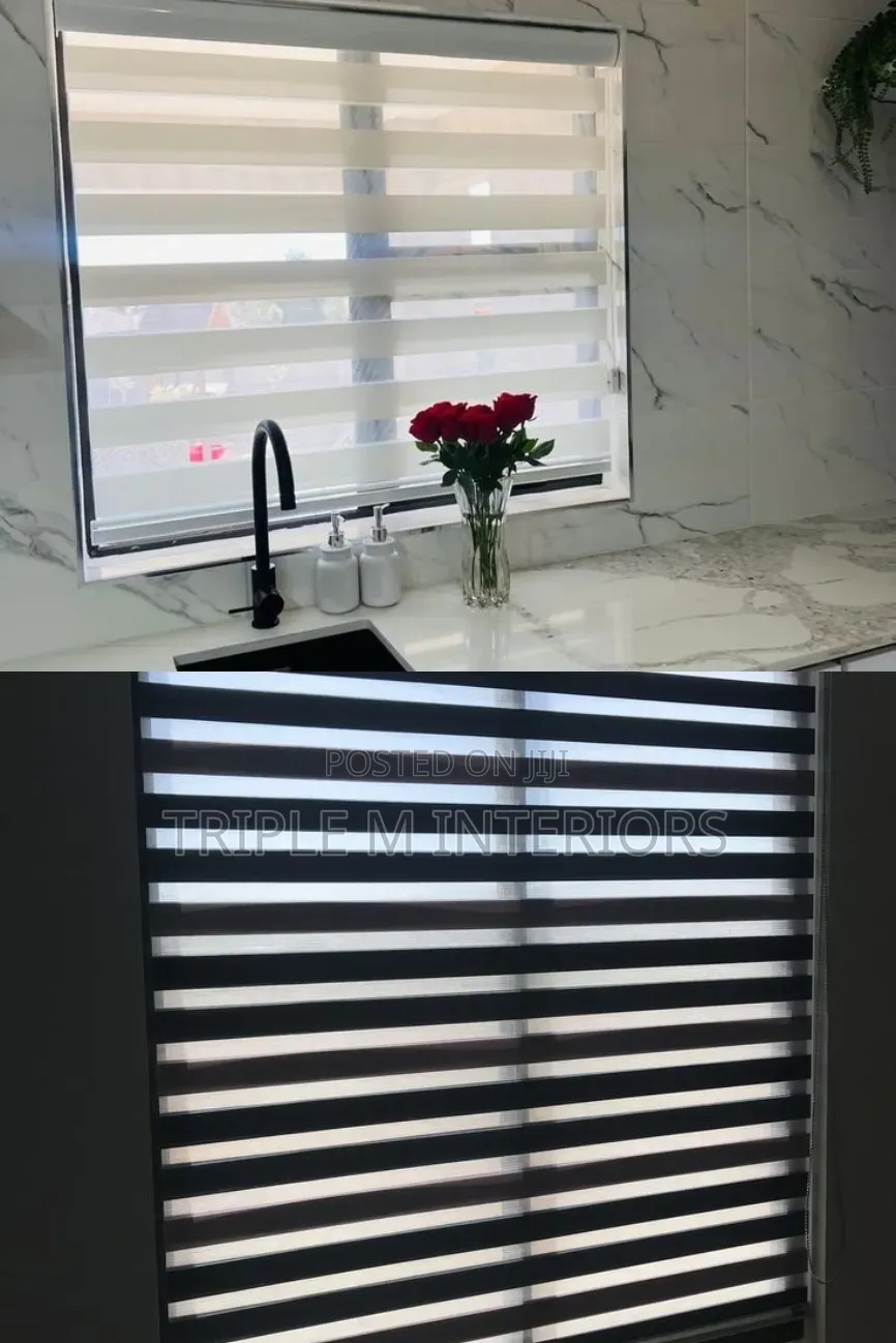 Refined Horizontal Blinds for a Neat Finish