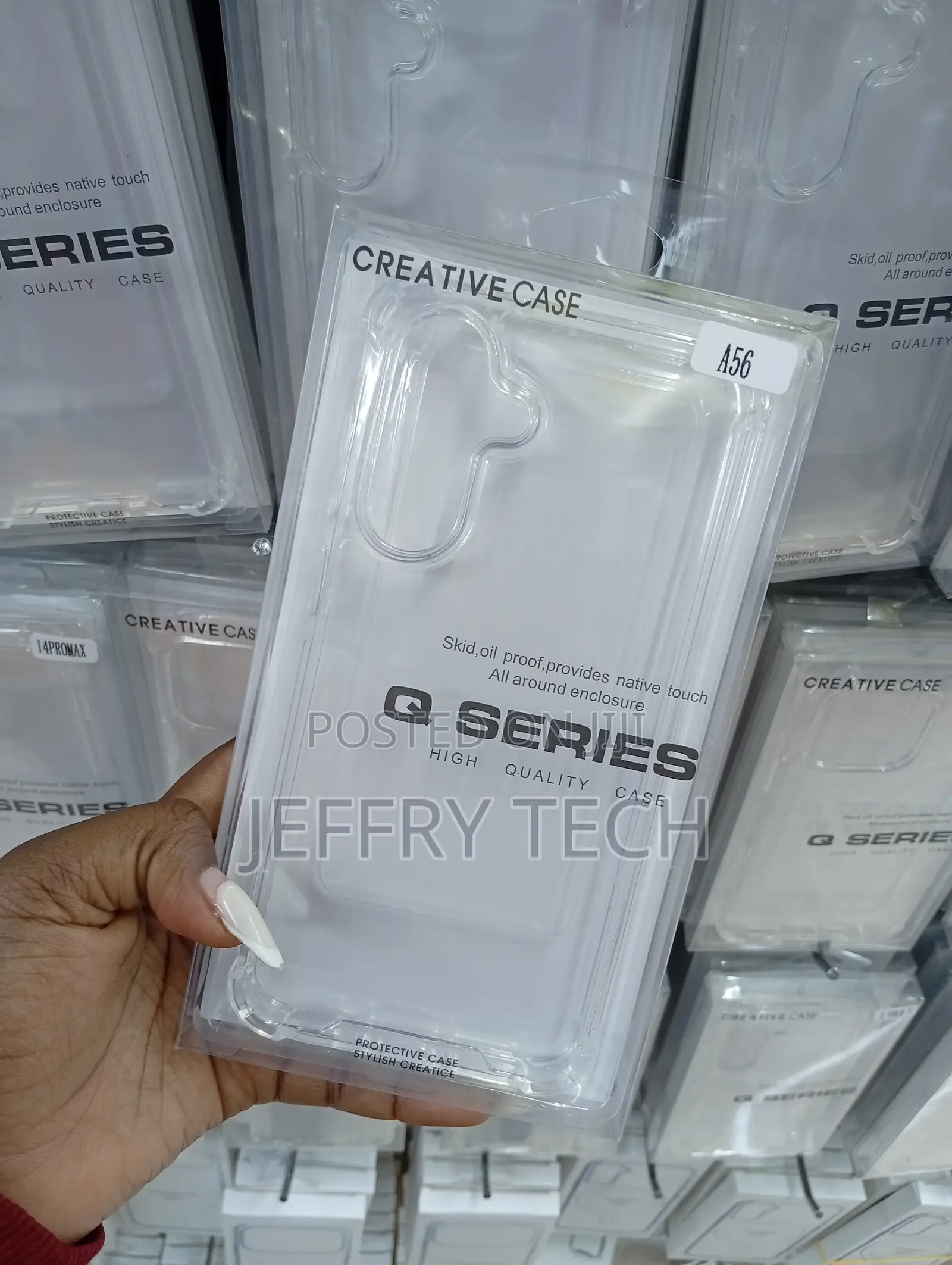 Samsung Galaxy A56 Crystal-Clear, Slim-Profile Case