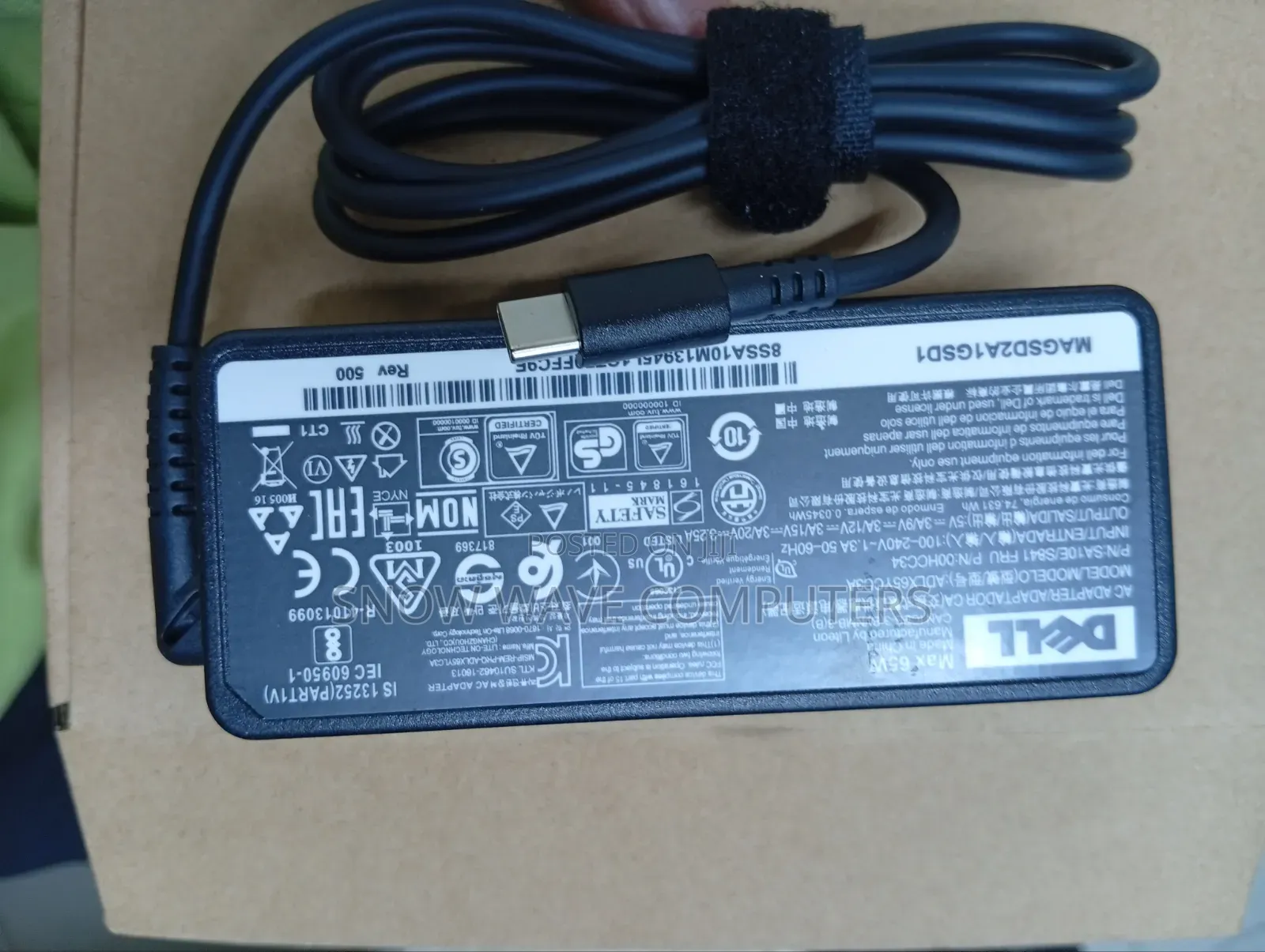 Dell 65w 20v 3.25a Usb Type C Laptop Adapter