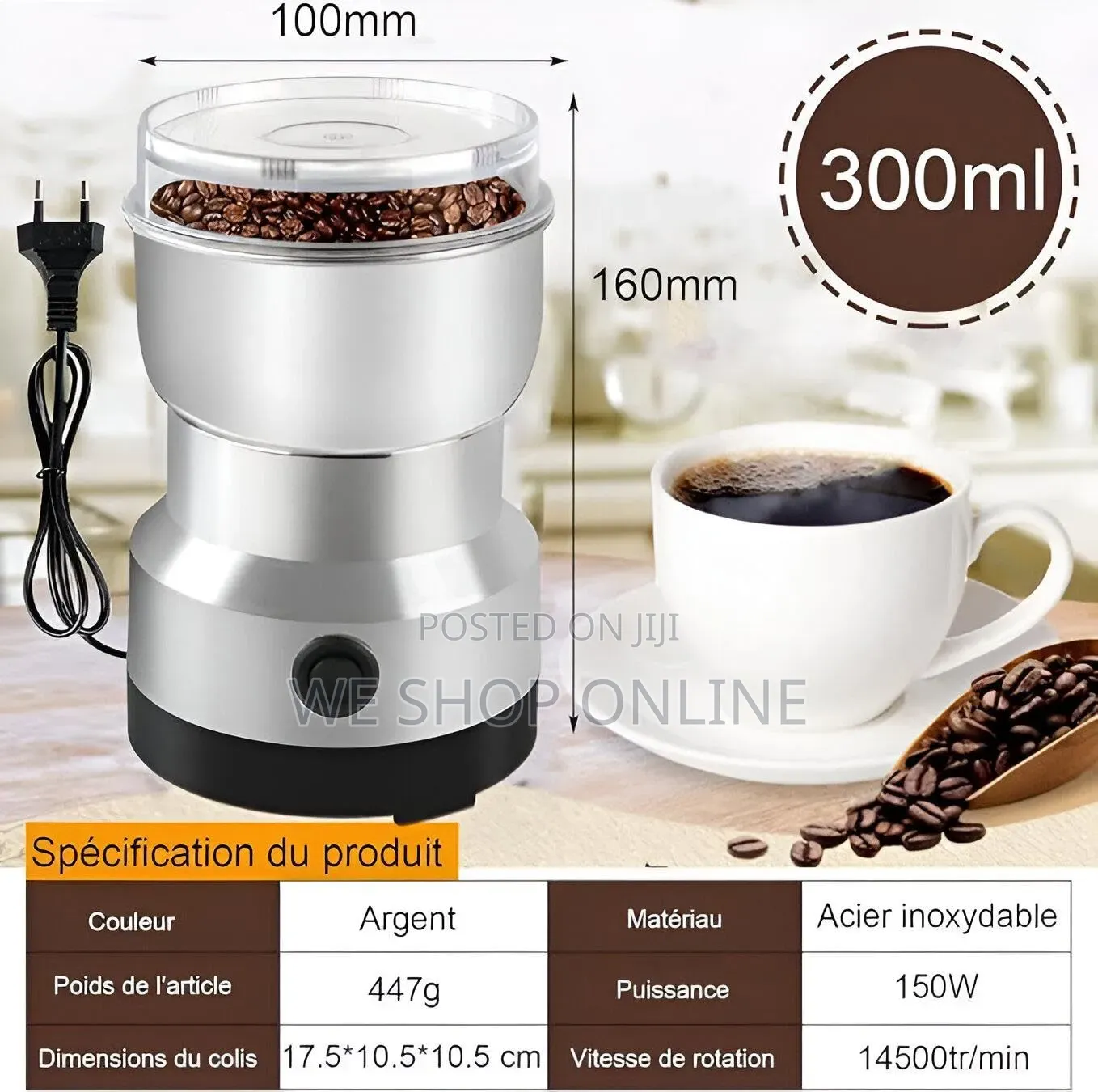Nima Mini Electric Grinder (Dry Food)