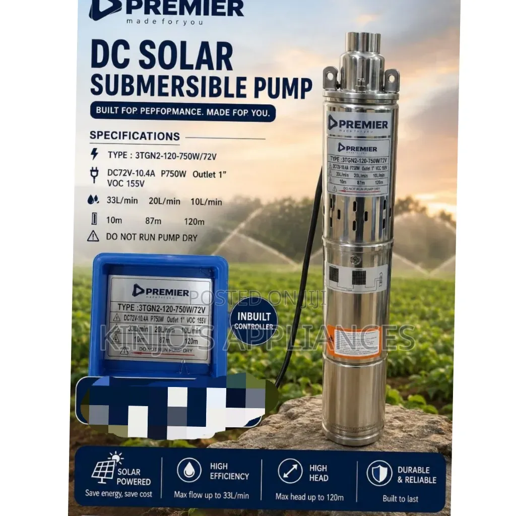 Premier Dc Solar Submersible Pump