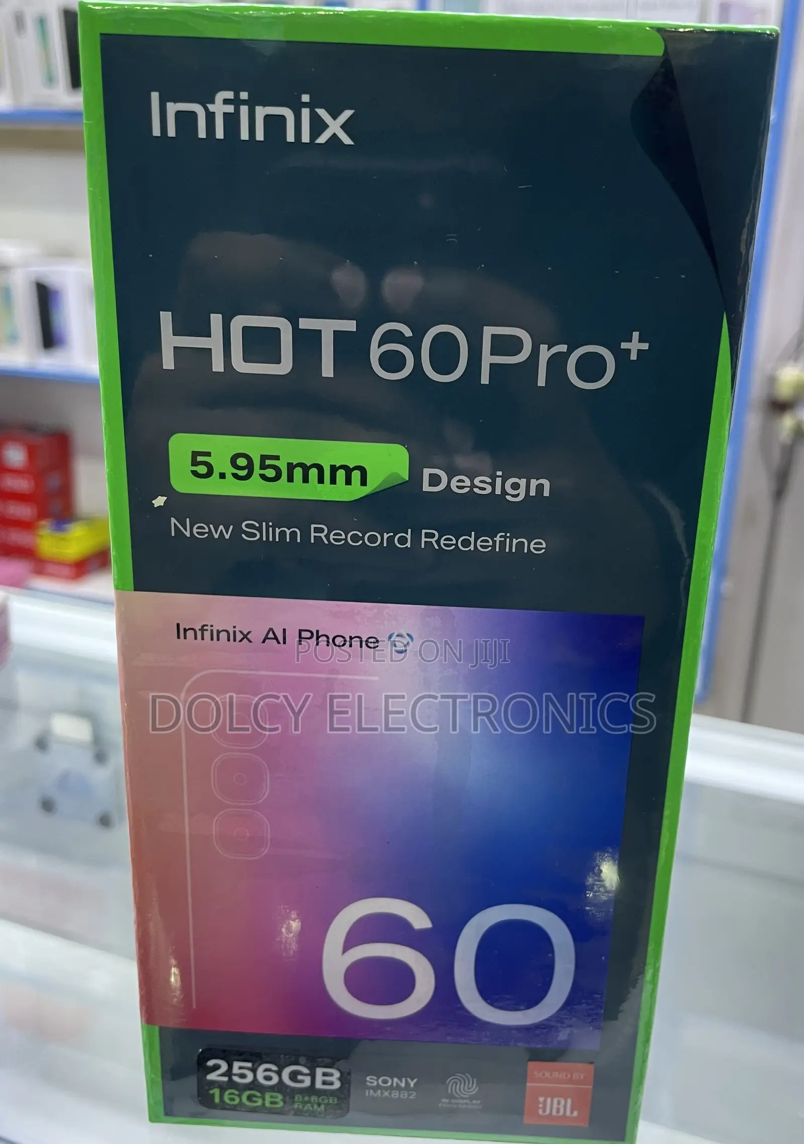 New Infinix Hot 60 Pro+ 256 GB Green