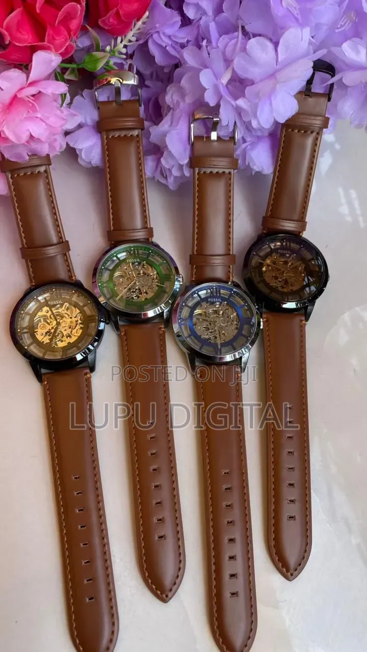 Fossil Skeleton Automatic Watch