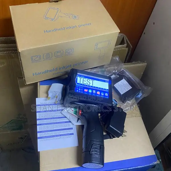 Handheld Inkjet Printer With 4.3'' Touch Screen Portable Printeri