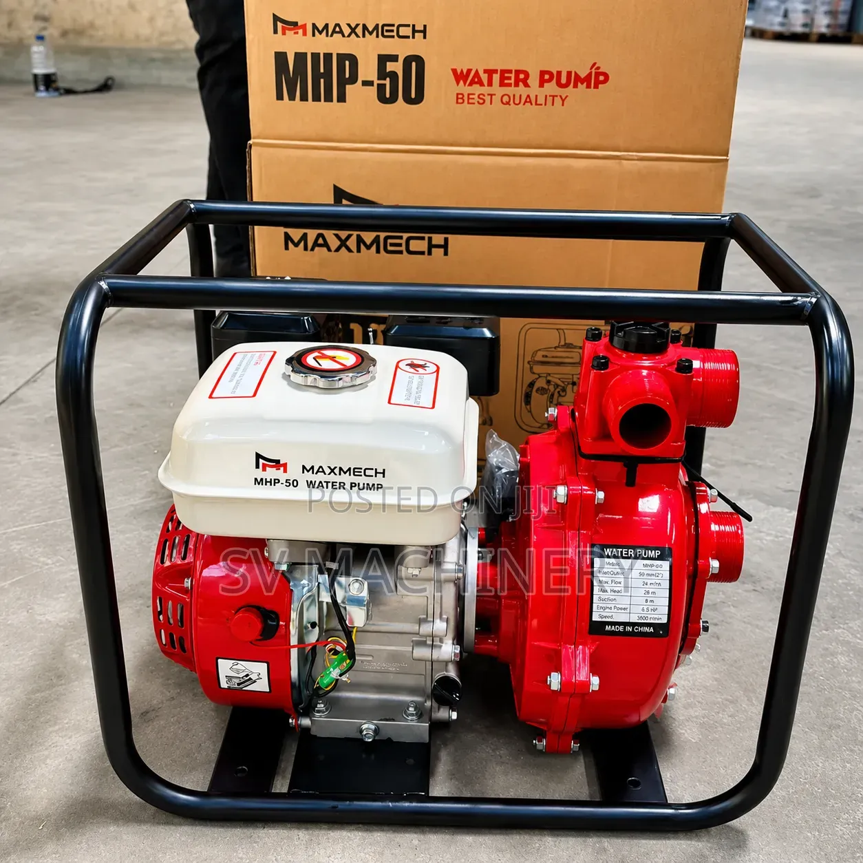 Heavy Duty 2" High Pressure Petrol Water Pump