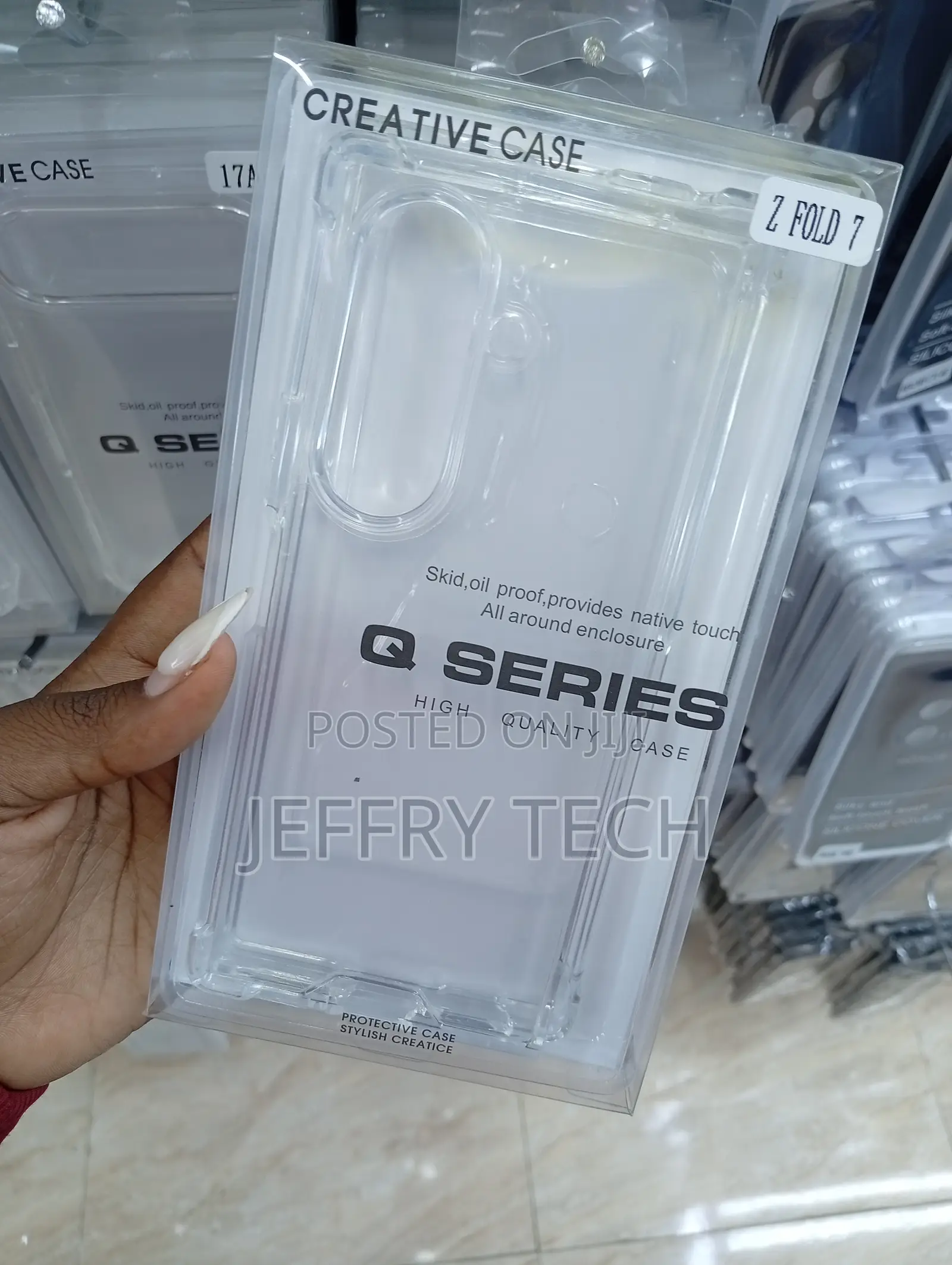 Samsung Galaxy Z Fold 6 Transparent Cover