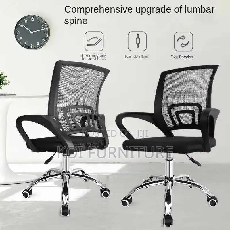 Office Chairs; Comprehensive Mesh Mid Backrest Ergonomic Office Chairs