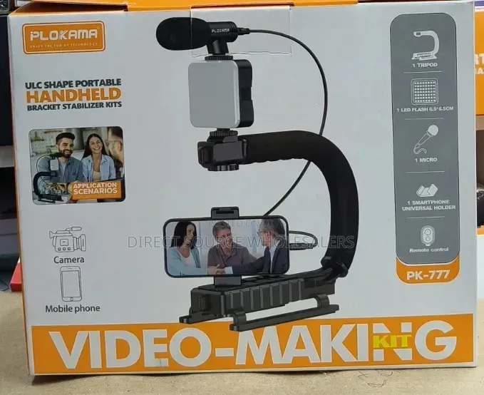 Plokama Creator Kit With Led Light Microphone