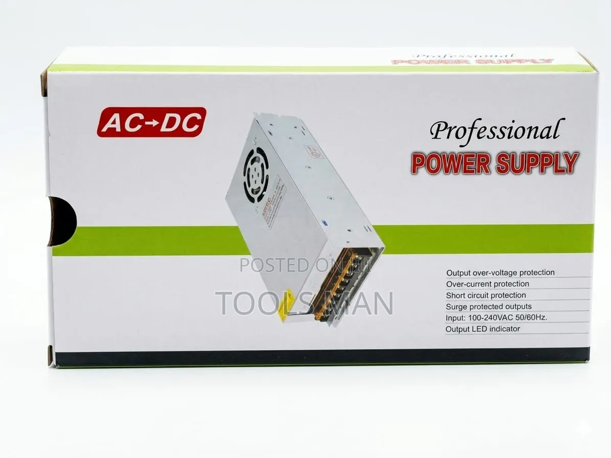 Professional Ac to Dc Switching Power Supply for CCTV and Led.