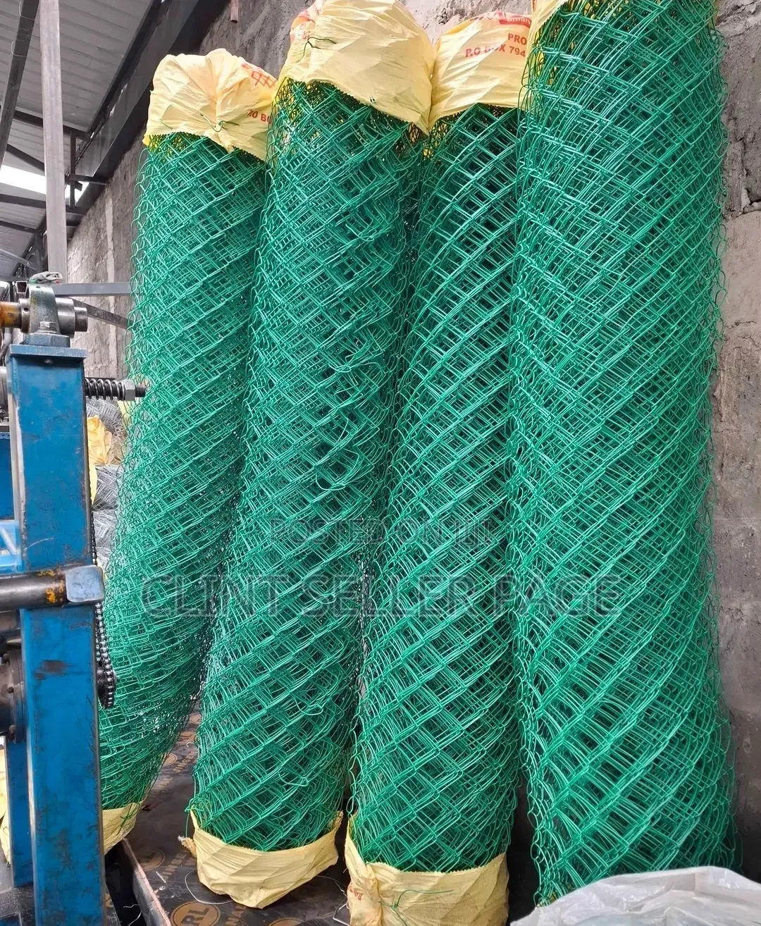 Green Coated PVC Chainlink