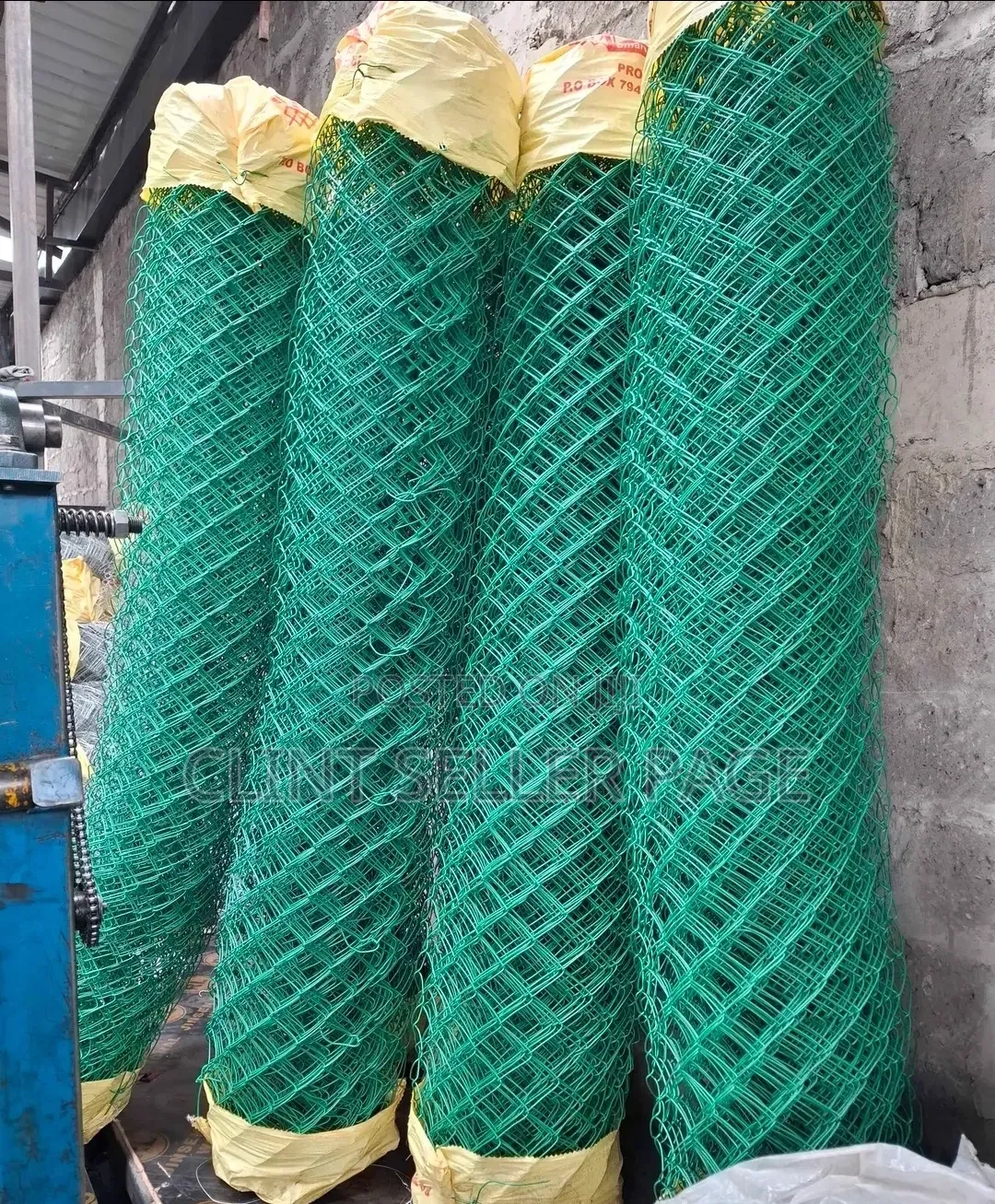 Green Coated PVC Chainlink