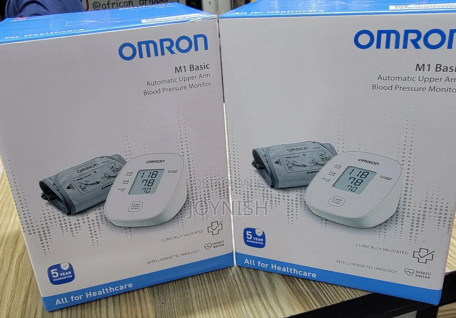 Digital Omron M1 Blood Pressure Monitor