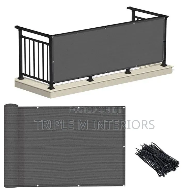 Soft View Protection With Balcony Shield Fence