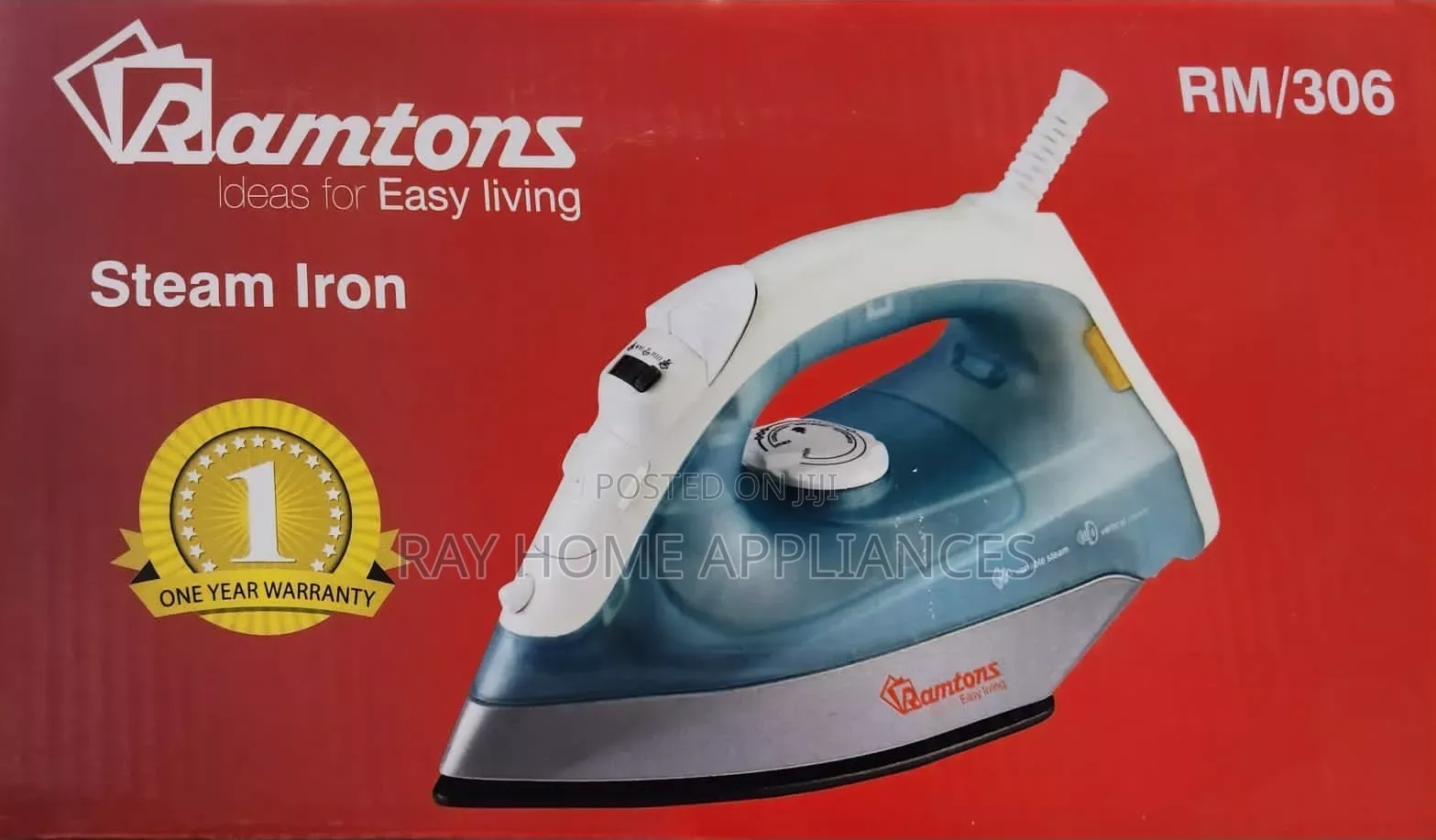 Rm306 Ramtons Steam Iron