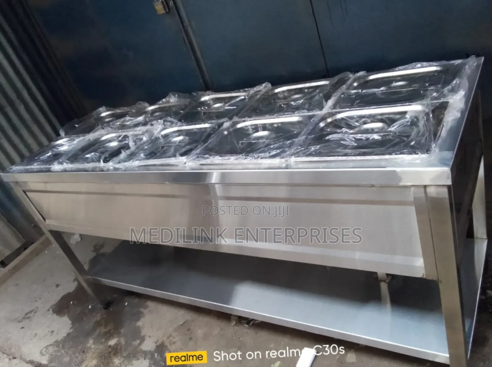 Stainless Flattop Food Warmer(Baine Marine)