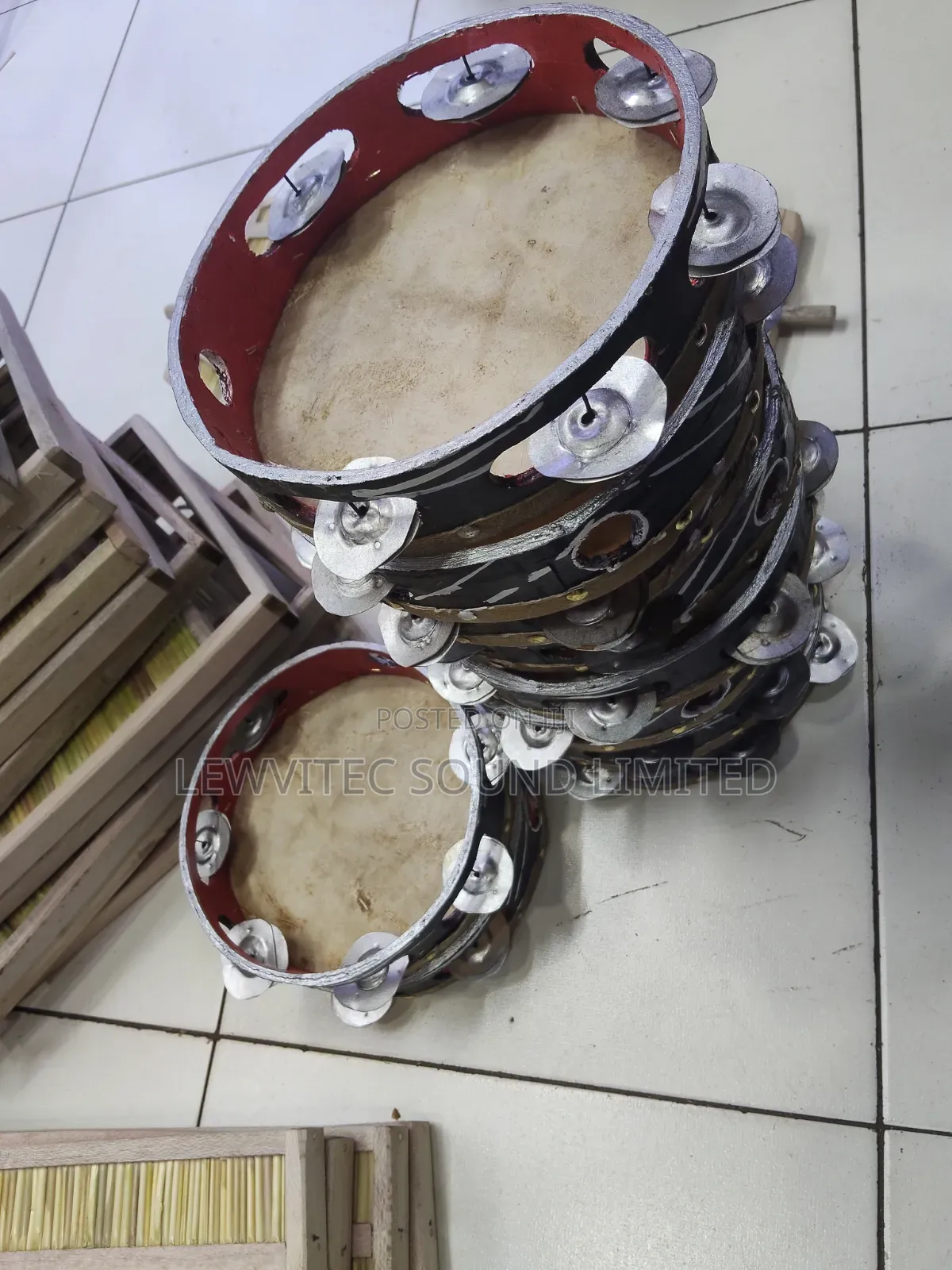 Traditional Local Tambourines