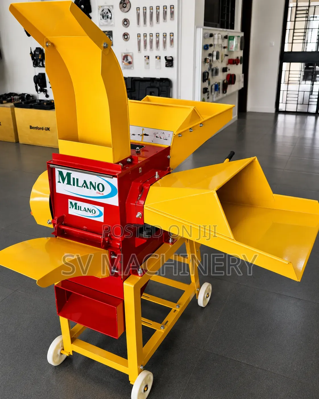 Heavy Duty Multipurpose Chopper Chaff Cutter With Motor/Engine