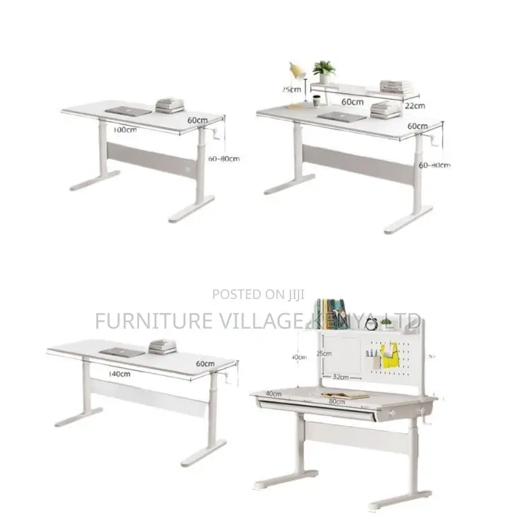 Smart Manual Adjustable Office Study Desk